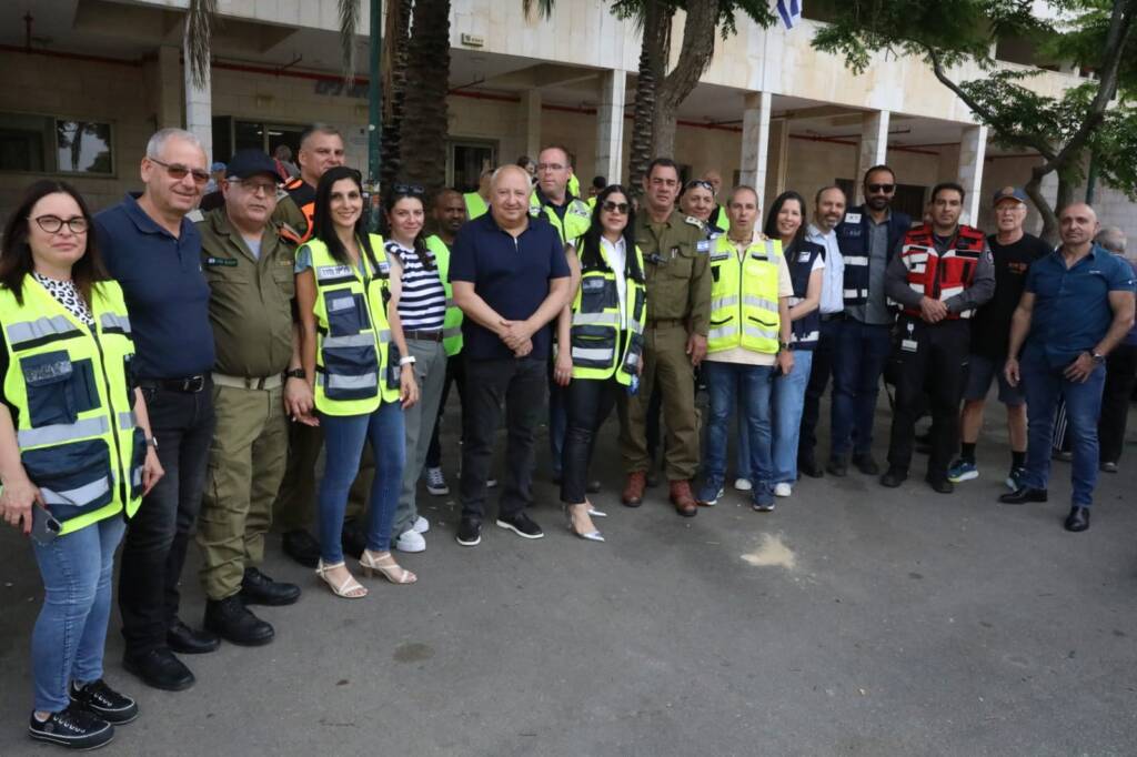 עיריית חדרה קיימה לאחרונה תרגיל חירום רחב היקף לפינוי מקבץ דיור לגיל השלישי בשיתוף כלל גורמי החירום.