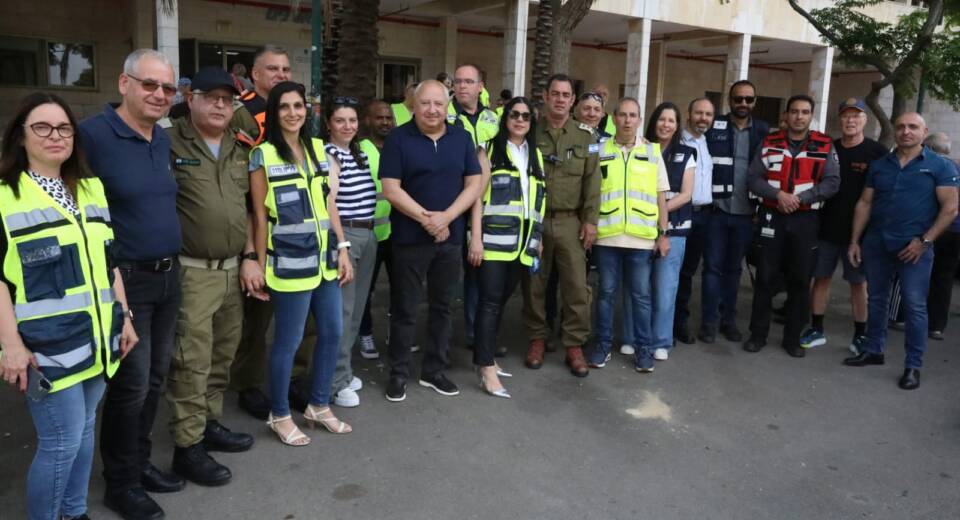 עיריית חדרה קיימה לאחרונה תרגיל חירום רחב היקף לפינוי מקבץ דיור לגיל השלישי בשיתוף כלל גורמי החירום.
