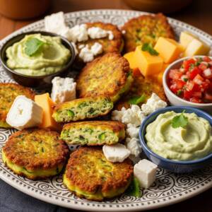 Zucchini-and-Feta-Fritters-300x300 Zucchini and Feta Fritters