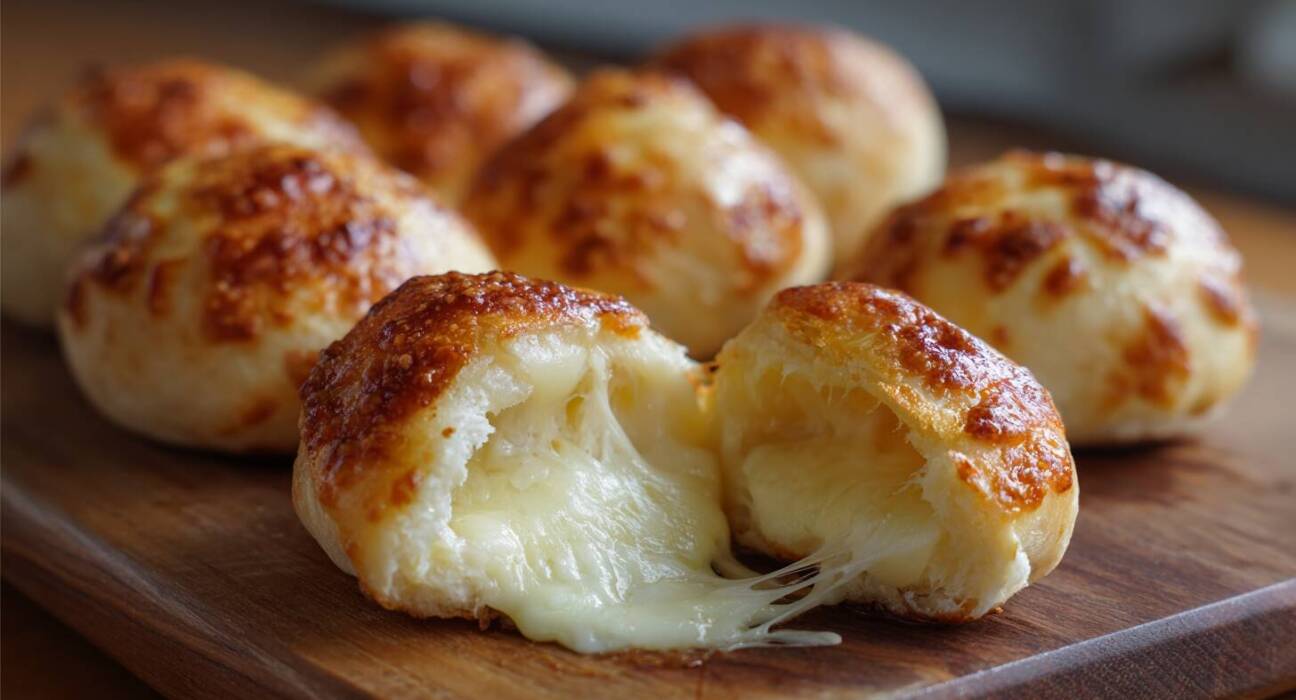 Cheese filled rolls