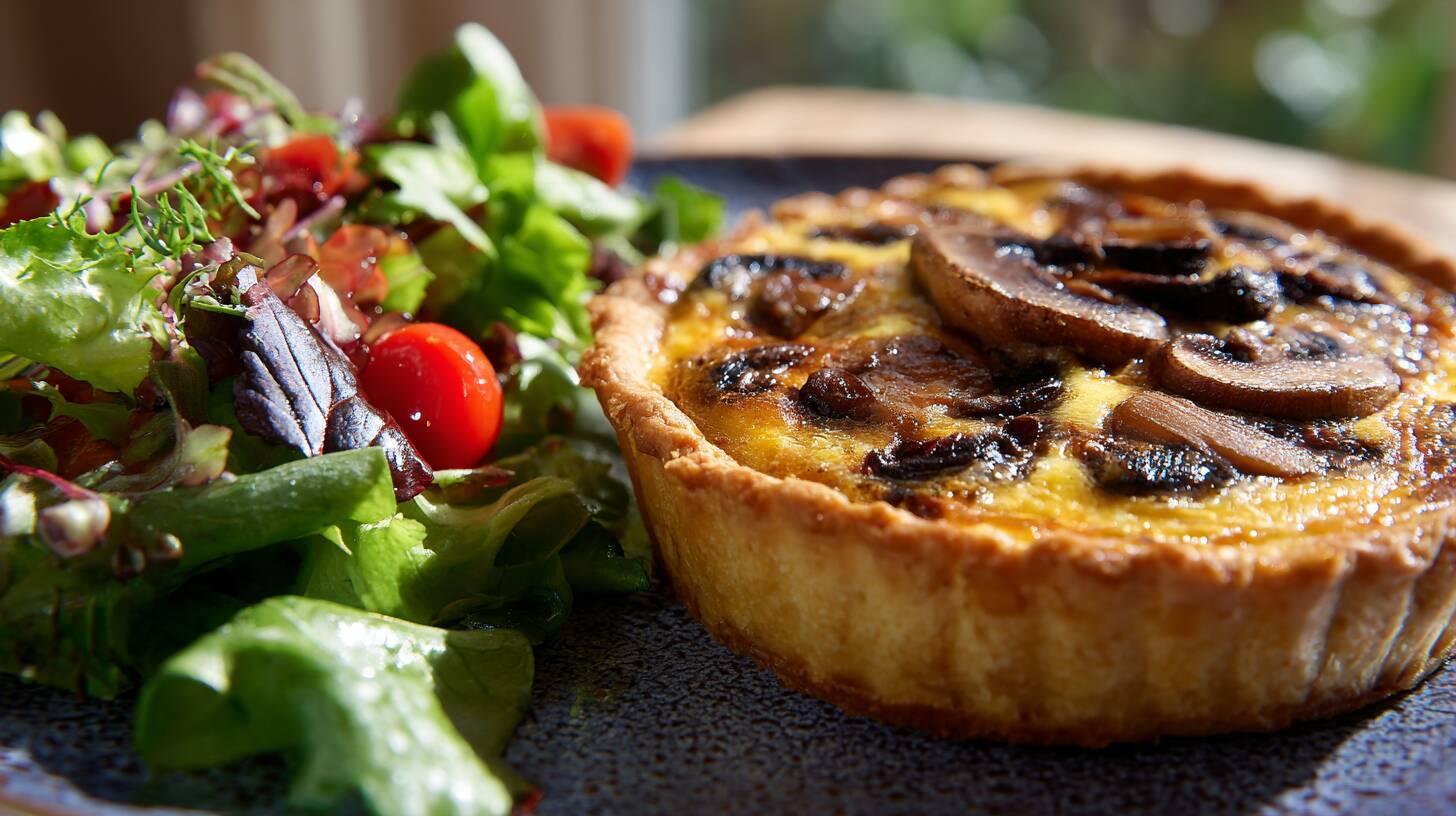 Personal-mushroom-quiche Home