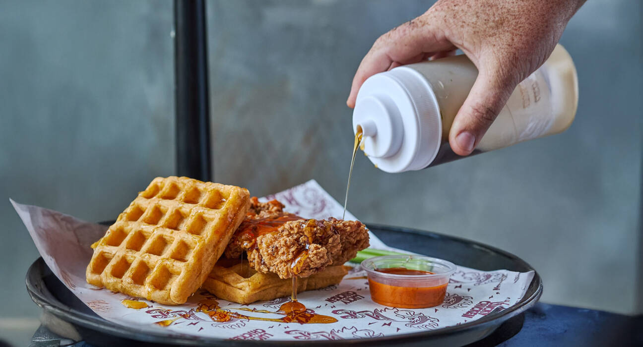 Chicken and waffle