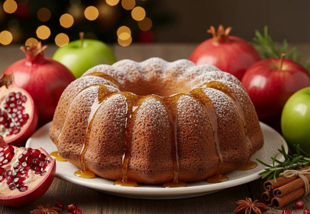 עוגת דבש מתובלת - פשוטה וקלה להכנה