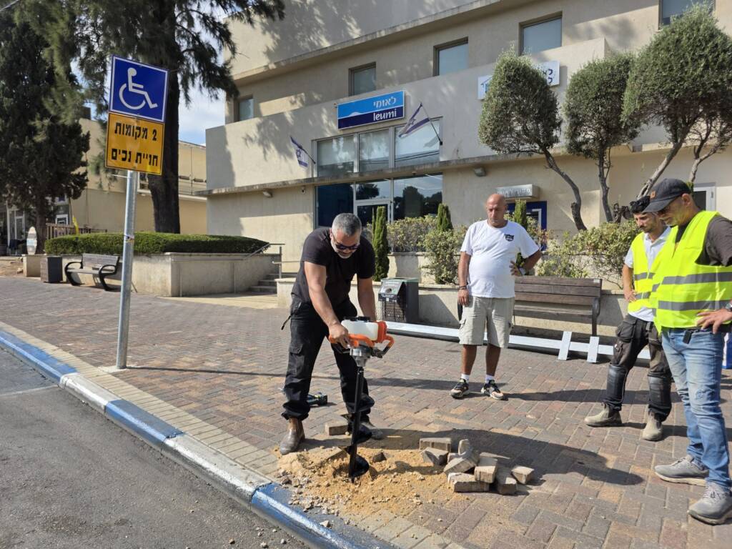 Smart enforcement cameras near disabled parking spaces