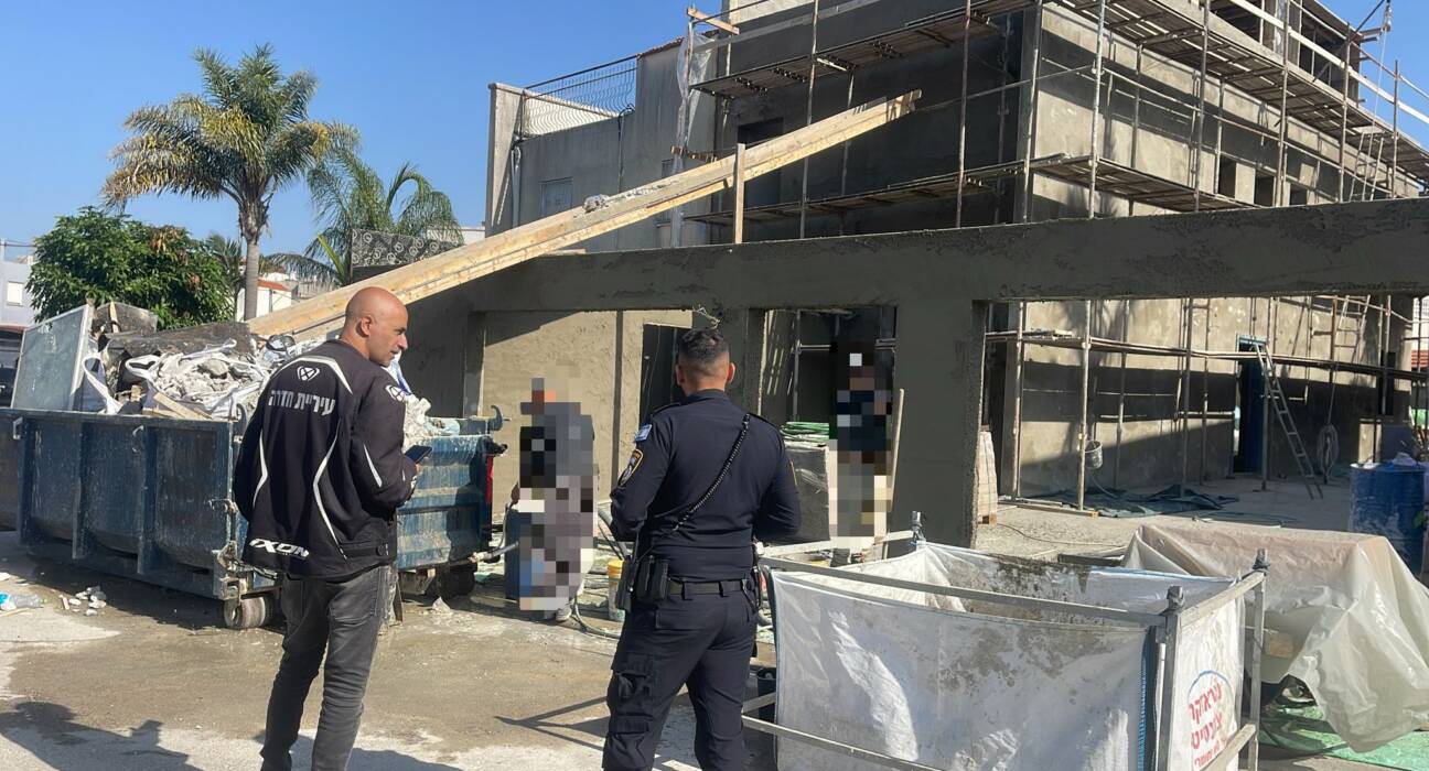 Hadera Municipality concludes enforcement operation to maintain order and cleanliness in public spaces