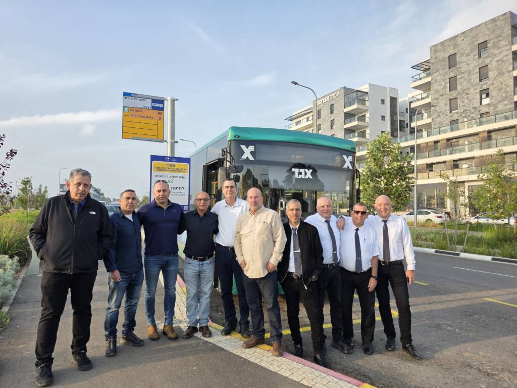 רשת קווי התחבורה החדשה בפרדס חנה כרכור יצאה לדרך